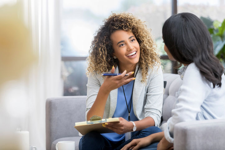 arizona counselor talking with patient