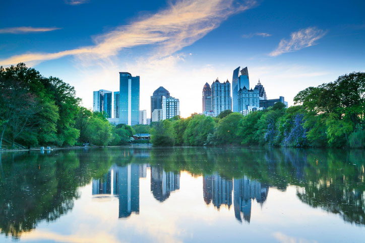 piedmont park in georgia