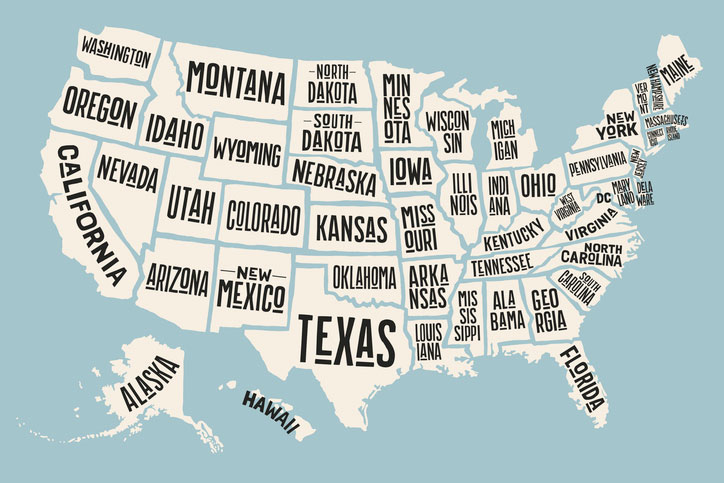 us map with state names