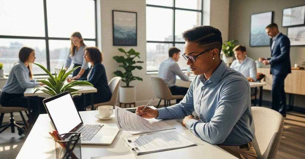 substance-abuse-counselor-reviewing-specialization-certification-documents - SubstanceAbuseCounselor.org